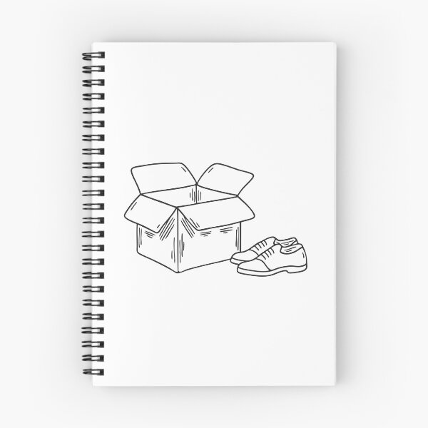 Item preview, New shoes resting next to their opened box on the floor designed and sold by rasagamastore.