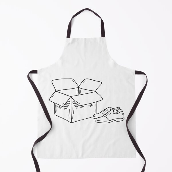 Item preview, New shoes resting next to their opened box on the floor designed and sold by rasagamastore.