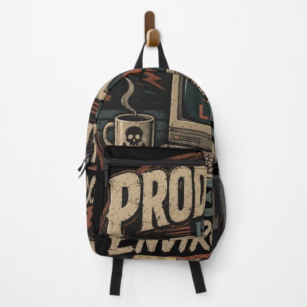 Item preview, Production Is My Test Environment Retro Meme designed and sold by Code Monkeys.