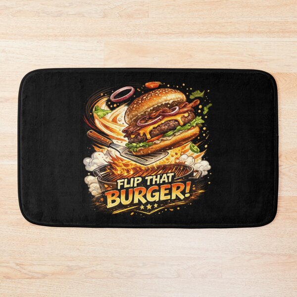 Item preview, Flip That Burger: Action Grilling Spatula Flip Movement Energy designed and sold by irfanshikh.