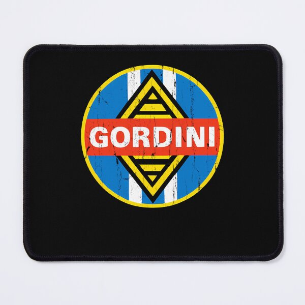 Item preview, Distressed Gordini Circular Racing Badge with Yellow Diamond designed and sold by simnorm.