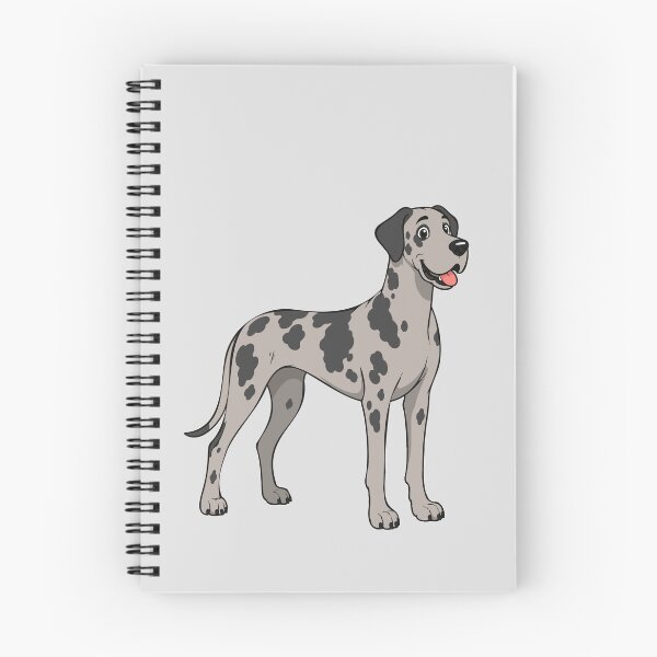Item preview, Cheerful images of a Great Dane designed and sold by Stef Ringoot, cartoons and illustrations.