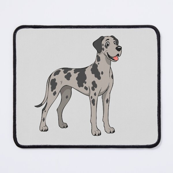 Item preview, Cheerful images of a Great Dane designed and sold by Stef Ringoot, cartoons and illustrations.