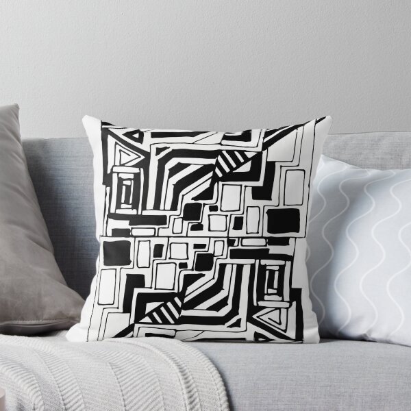 Item preview, Abstract Geometric Line Art Pattern designed and sold by Alimehab.