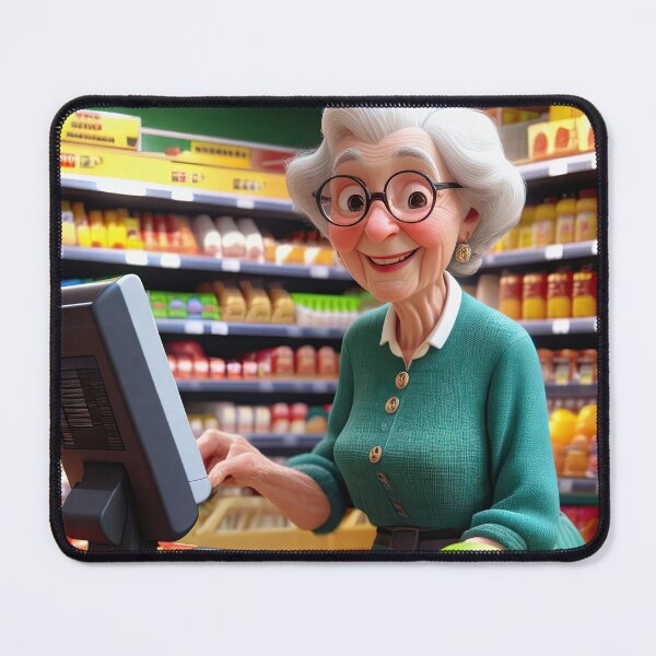 Item preview, Old Fart operating the till designed and sold by Colin Bentham.