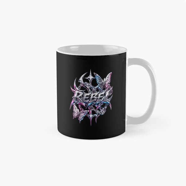 Item preview, Cyber Tribal Rebel - Y2K Liquid Chrome Streetwear Logo designed and sold by liamquynh34.