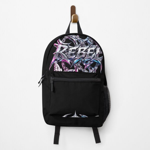 Item preview, Cyber Tribal Rebel - Y2K Liquid Chrome Streetwear Logo designed and sold by liamquynh34.