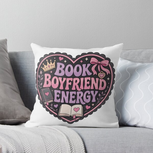 Item preview, Book Boyfriend Energy - bookish designed and sold by Chaotically Cutee.