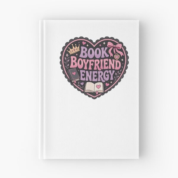 Item preview, Book Boyfriend Energy - bookish designed and sold by Chaotically Cutee.