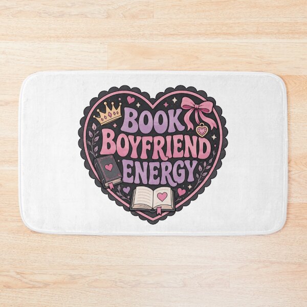 Item preview, Book Boyfriend Energy - bookish designed and sold by Chaotically Cutee.