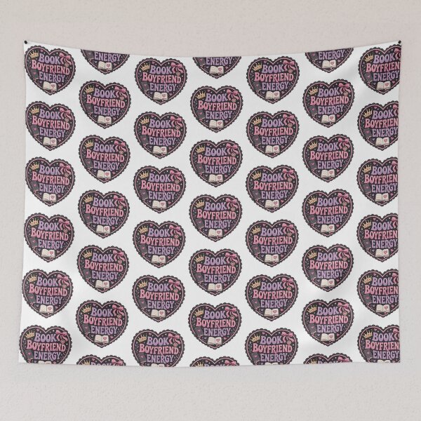 Item preview, Book Boyfriend Energy - bookish designed and sold by Chaotically Cutee.