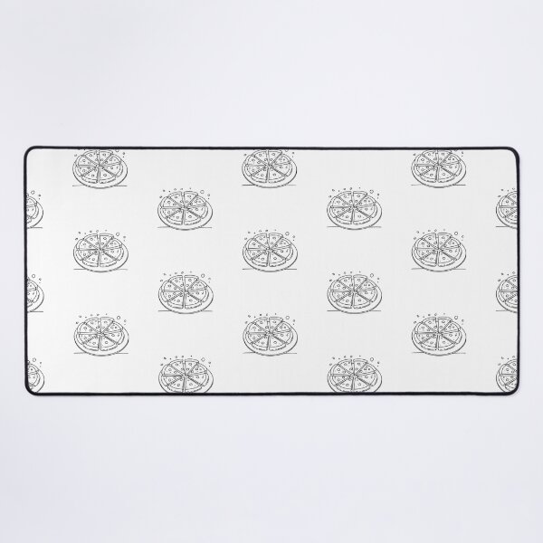 Item preview, Identical pizza slices covering a single tabletop designed and sold by rasagamastore.