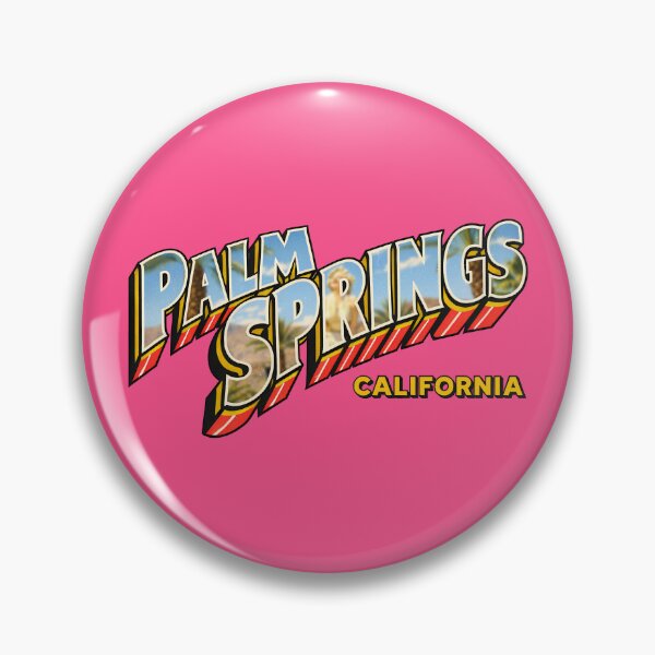 Item preview, Retro Pink Palm Springs, California!  designed and sold by studio150design.
