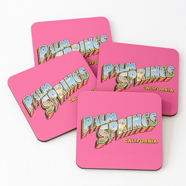 Item preview, Retro Pink Palm Springs, California!  designed and sold by studio150design.