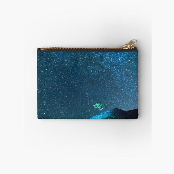 Item preview, Meteor Falling Blue Starry Night designed and sold by Bo Insogna.