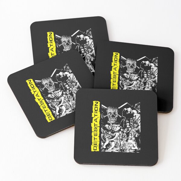 Item preview, Yellow Typography Hardcore Punk Band designed and sold by GloomRooms.