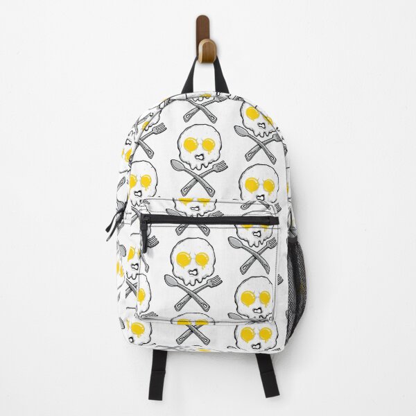 Artikelvorschau, Fried Egg Skull Funny Breakfast Design entworfen und verkauft von Ginetta0815.