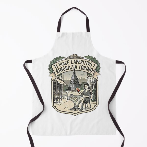 Item preview, Do You Like Aperitivo? Thank Turin! - Vintage Retro Style designed and sold by Torinostalgia.