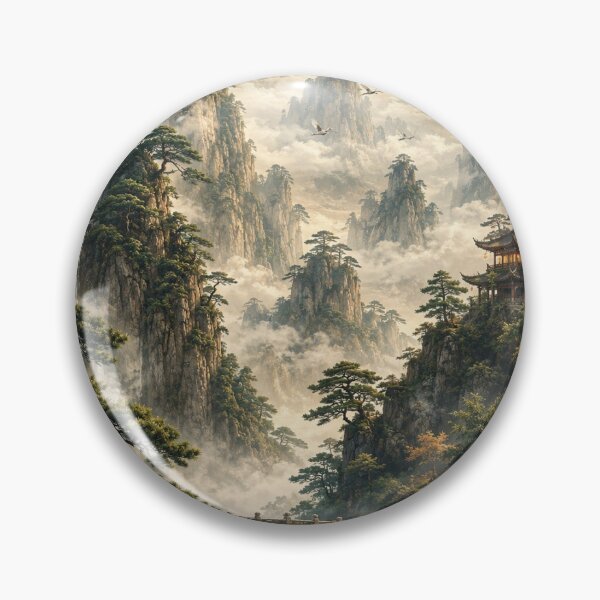 Item preview, Traditional Chinese Landscape designed and sold by JuanDiegoAyala.