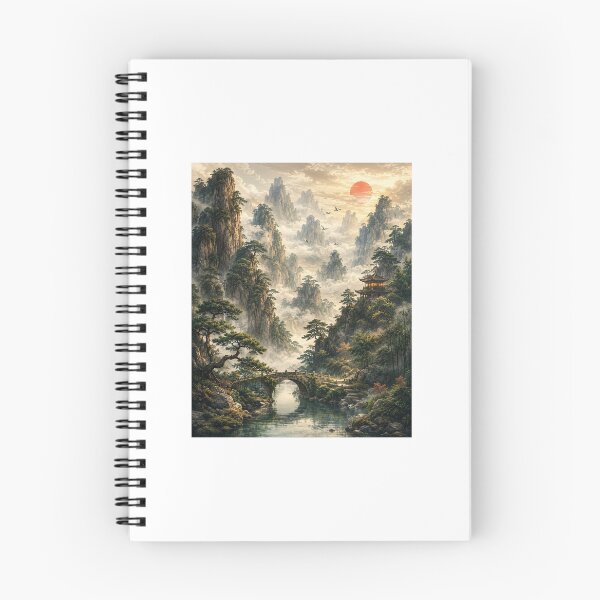 Item preview, Traditional Chinese Landscape designed and sold by JuanDiegoAyala.