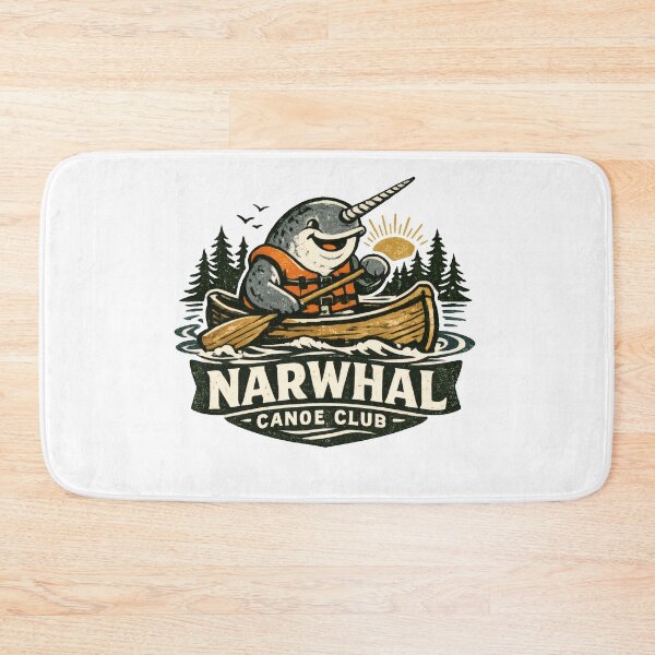 Item preview, Narwhal Canoe Club Heritage Outdoor Mascot designed and sold by TheRealTaria.