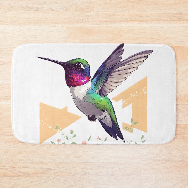 Item preview, Hummingbird Sticker | Colorful Iridescent Hummingbird Illustration | Flying Bird Art | Nature Lover Gift designed and sold by dreamz-world.