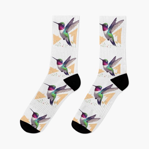Item preview, Hummingbird Sticker | Colorful Iridescent Hummingbird Illustration | Flying Bird Art | Nature Lover Gift designed and sold by dreamz-world.
