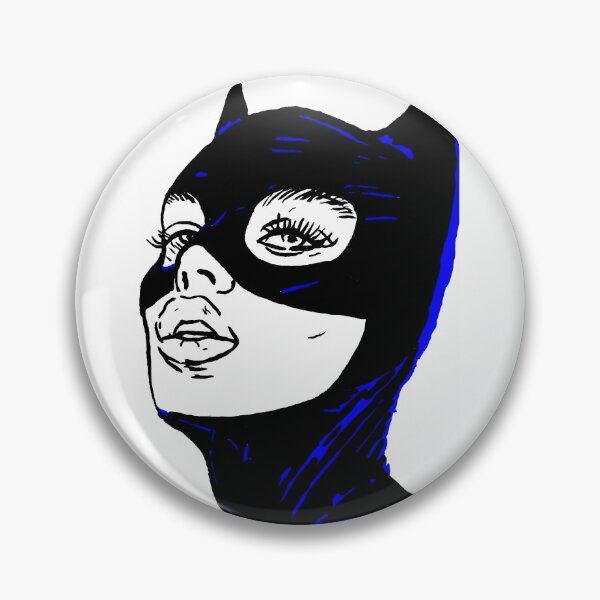 Item preview, Catwoman Black White and Blue  designed and sold by Chad's Fresh Art.