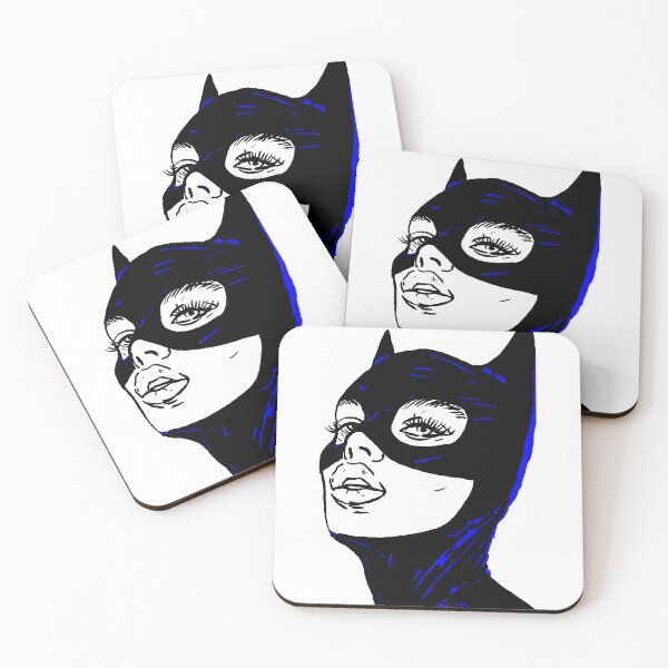 Item preview, Catwoman Black White and Blue  designed and sold by Chad's Fresh Art.