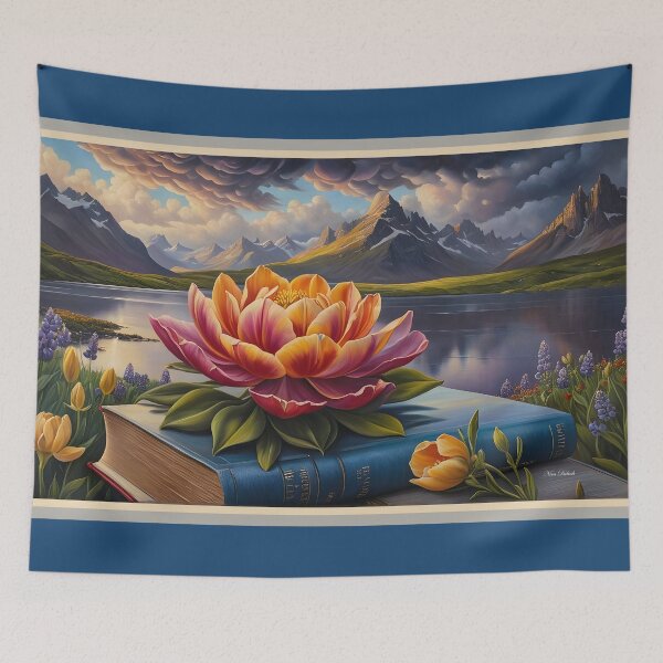 Item preview, A Flower on the Book designed and sold by Nira Dabush.