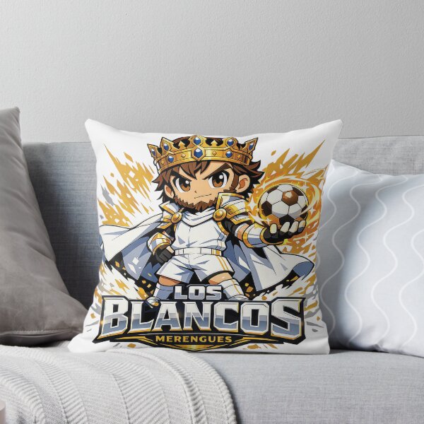 Item preview, Los Blancos King Football Mascot  Real Madrid Majestic Chibi Royal Esports Graphic designed and sold by Aekkaporn.