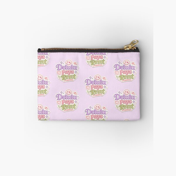 Item preview, Delulu Pays Rent Pastel Aesthetic Sticker designed and sold by AuudiVasustudio.