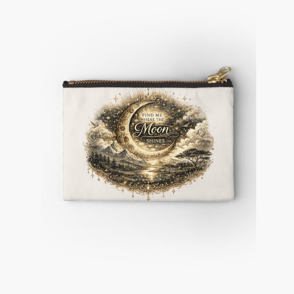 Item preview, Find Me Where the Moon Shines | Celestial Moon Landscape  designed and sold by 'VARI'.