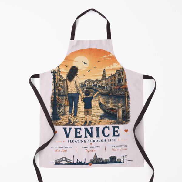 Artikelvorschau, Venice Mother Son Duo Floating Through Life entworfen und verkauft von BagFactoryUK.
