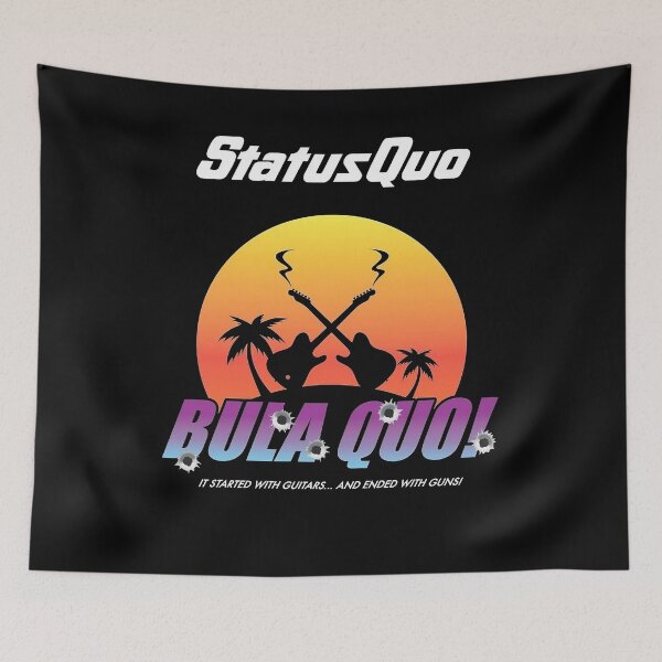 Item preview, El status quo empieza con guitarra, termina con pistola designed and sold by JackyMirenden.