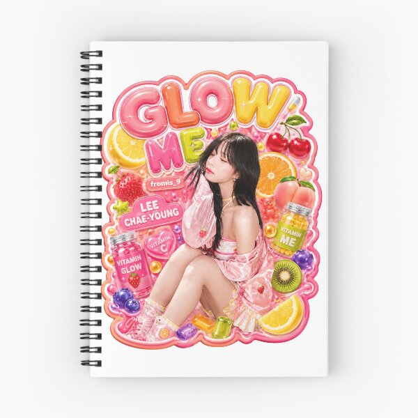 Item preview, Chaeyoung fromis_9 Glow Me Cyber Coastal Design | Merch Collection designed and sold by Valereekmerch.