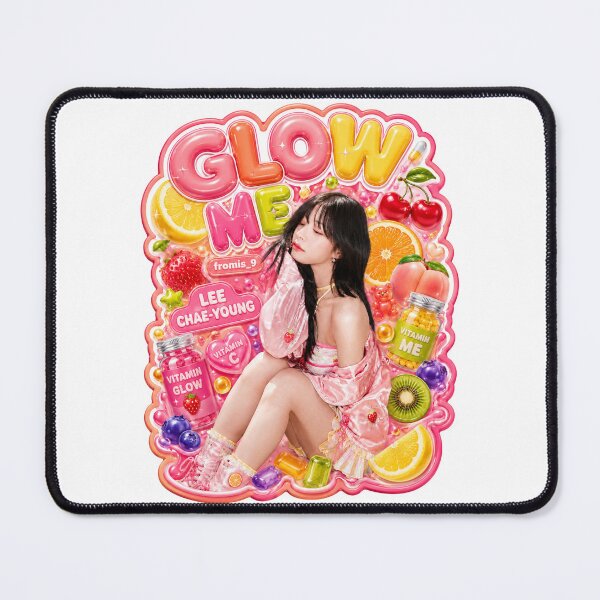 Item preview, Chaeyoung fromis_9 Glow Me Cyber Coastal Design | Merch Collection designed and sold by Valereekmerch.