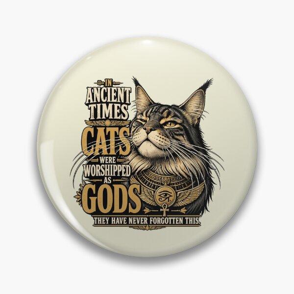 Item preview, Ancient Maine Cat Attitude designed and sold by taiche.