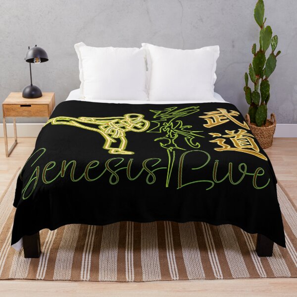 Item preview, Genesis Live - Neon Martial Arts Graphic designed and sold by DigitalArtDesignLab.