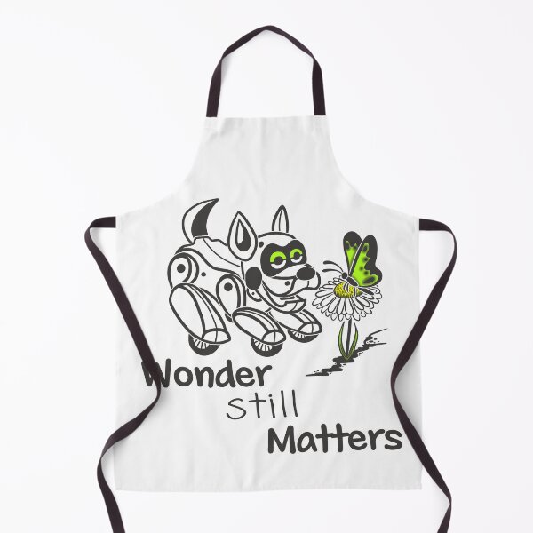 Item preview, Wonder Still Matters | Positive Robot Dog Illustration designed and sold by Samaya-.