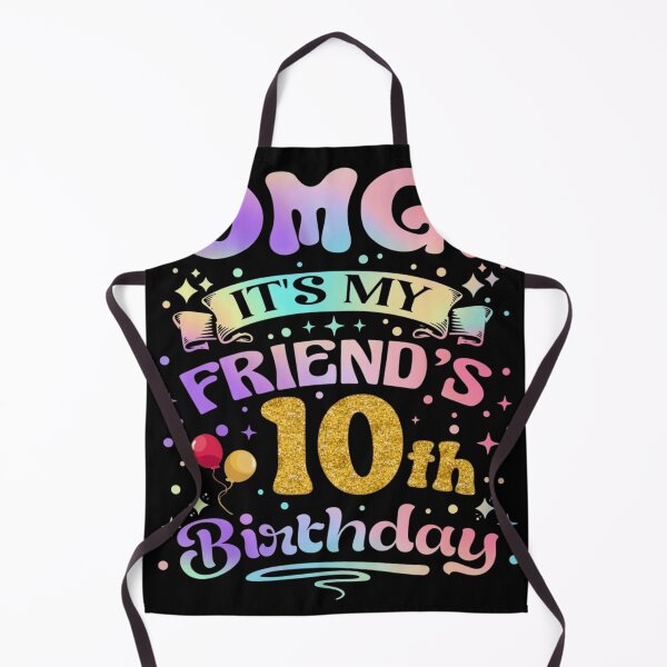 Item preview, OMG Its My Friends 10th Birthday Cute Pastel Glitter Theme designed and sold by haitrieuic96.