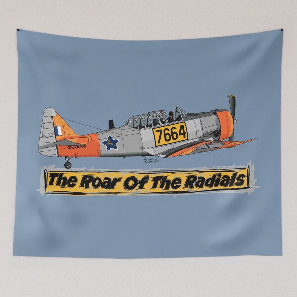 Item preview, Harvard 7664 The Roar Of The Radials designed and sold by GeraldSmithArt.