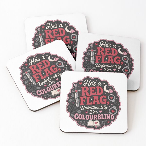 Item preview, Reg flag but I'm colour blind - bookish designed and sold by Chaotically Cutee.
