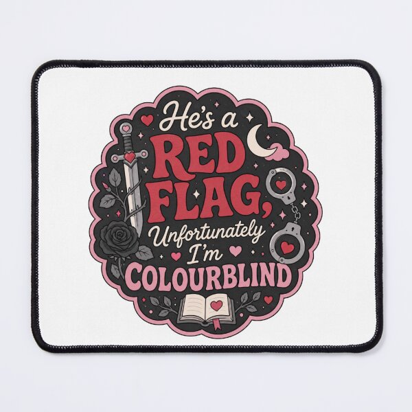 Item preview, Reg flag but I'm colour blind - bookish designed and sold by Chaotically Cutee.