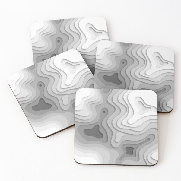 Item preview, Layered Contour Flow | Minimalist Paper Cut Art designed and sold by rigelcreation.