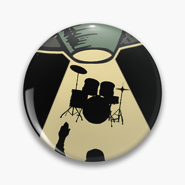 Item preview, Funny UFO Drums Abduction Drummer Drum Set Gift Funny designed and sold by cerymopl.