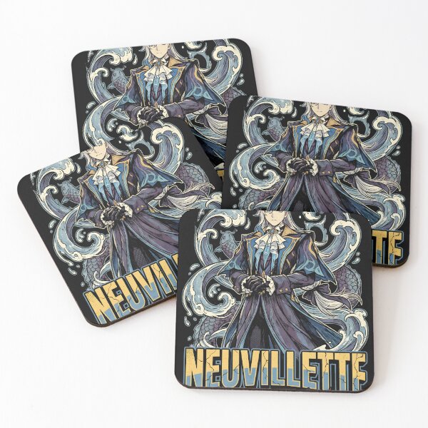 Item preview, Neuvillette Genshin Impact Bootleg Gaming Graphic Tee designed and sold by Senpaiwaves.