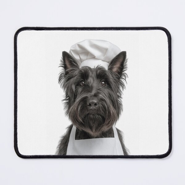 Item preview, Funny Scottish Terrier Dog Chef Realistic Animal Cooking Humor Art designed and sold by LazyOwlStore.