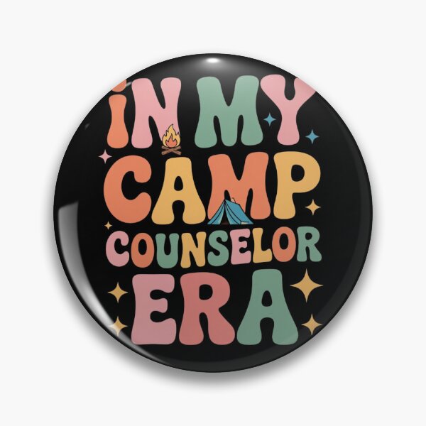 Item preview, In My Camp Counselor Era Groovy Retro Summer Camp Leader designed and sold by haitrieuic96.