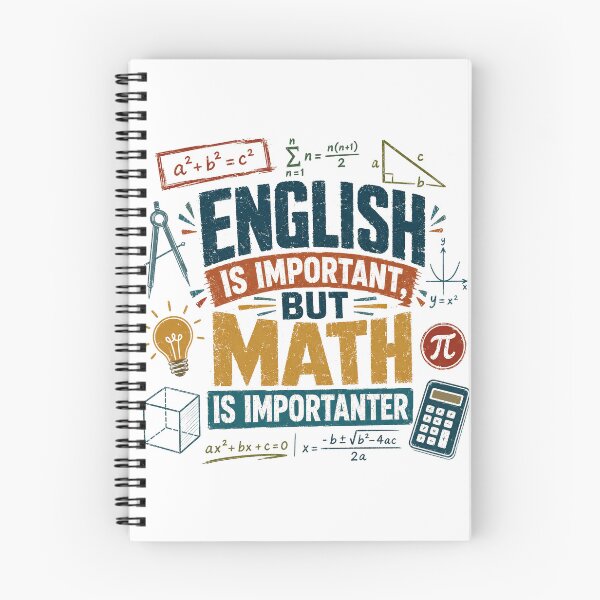 Item preview, English Is Important, But Math Is Importanter Math Lover Academic STEM Education designed and sold by SkeletonsDanger.